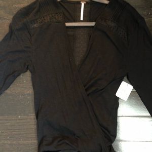 Free People Wrap Top